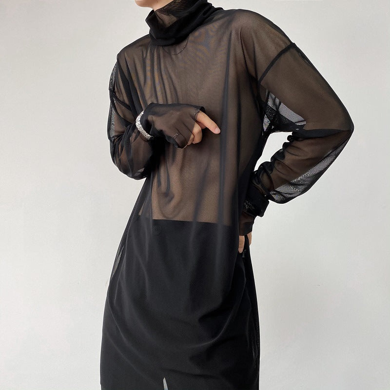 Men's Long-Sleeved Transparent Mesh | ZÄH